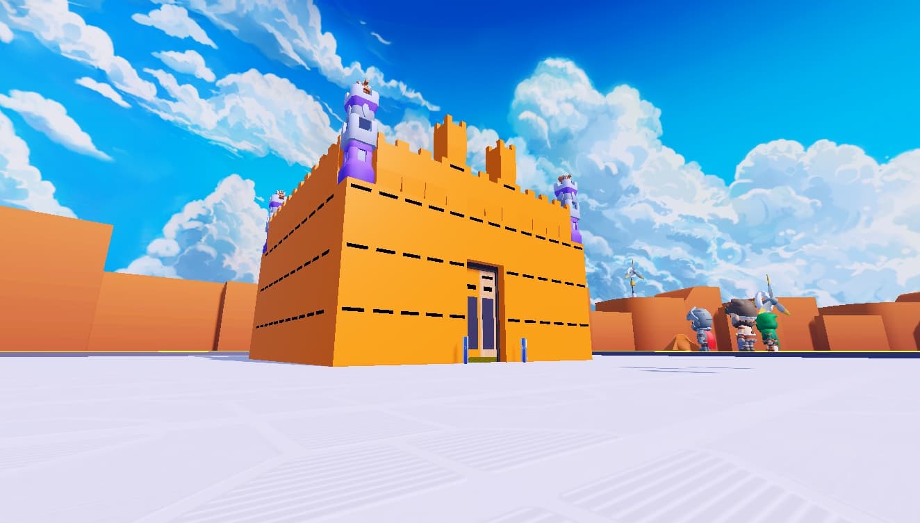 The Titan Citadel under a bright sky